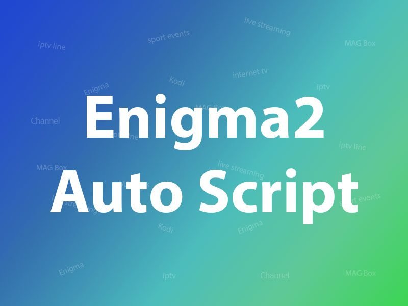 how to setup iptv on enigma 2