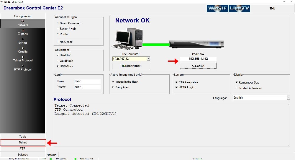 how to setup iptv on enigma 2