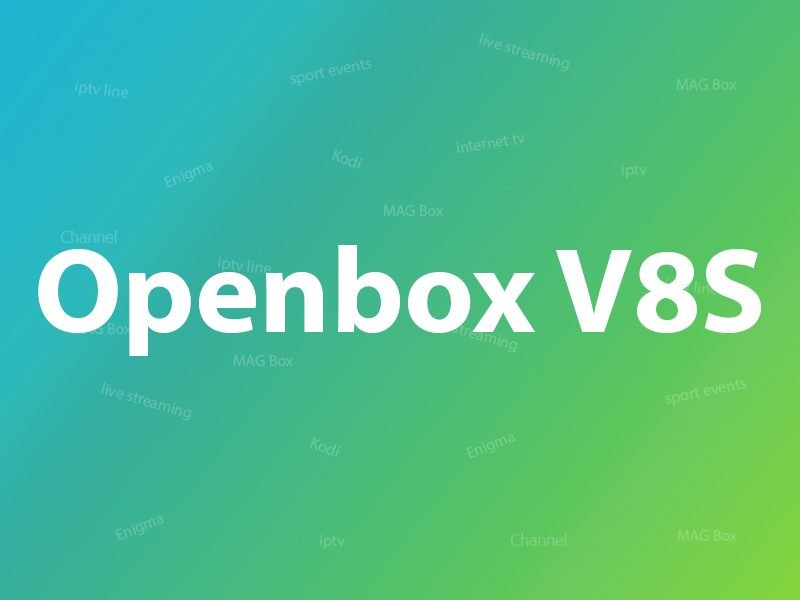 how to setup iptv on openbox v8 