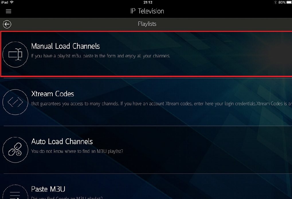 IPTV on IP Television App