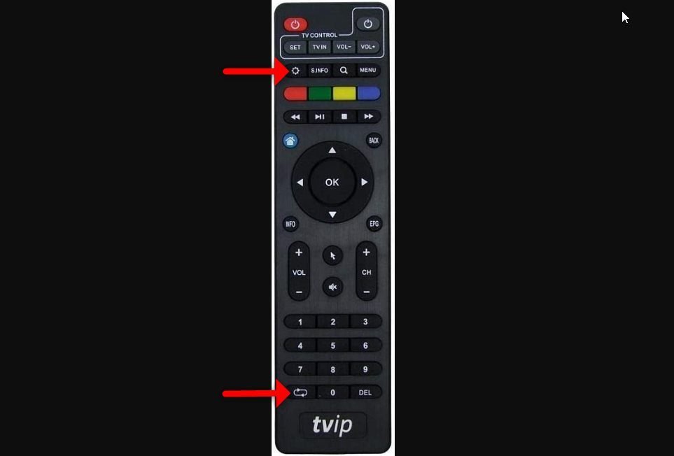 fix remote control problem tvip box