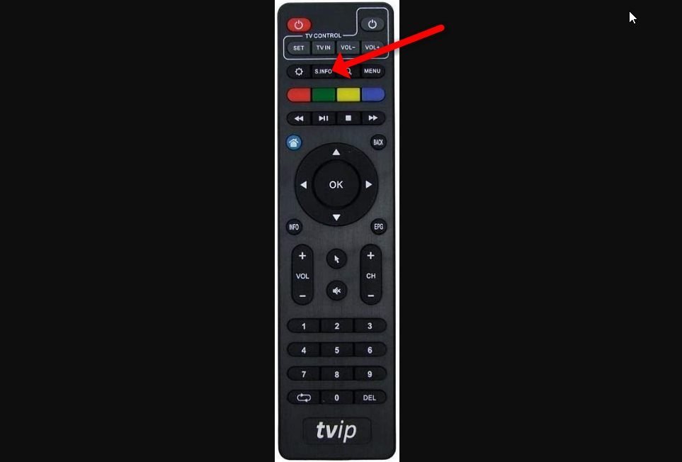 fix remote control tvip box